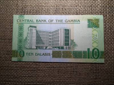 Gambia 10 dalasis 2009 UNC , C1