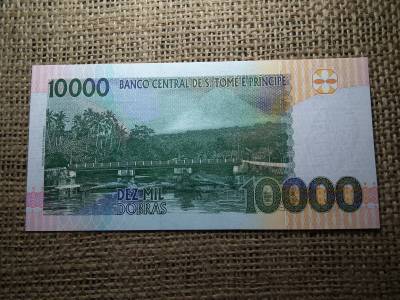 S . Tomé 10000 dobras 2013 UNC , C1