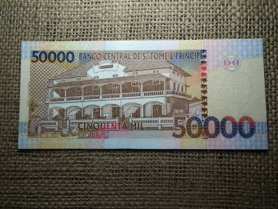 S . Tomé 50000 dobras 2013 UNC , C1