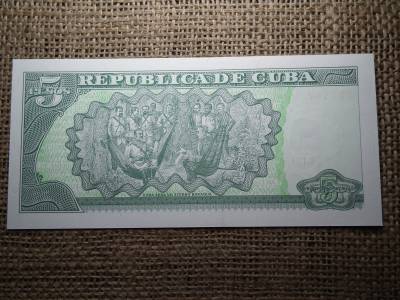 Kuba 5 pesos 2012 UNC , C1