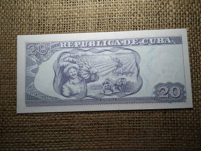 Kuba 20 pesos 2014 UNC , C1