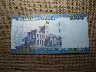 Tanzánia 1000 shilingi 2019 UNC , C1
