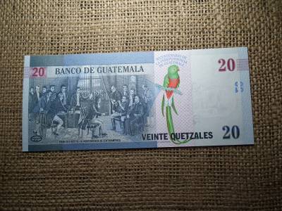 Guatemala 20 quetzales 2020 UNC , C1