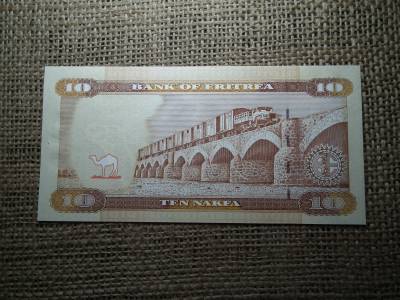 Eritrea 10 nakfa 2012 UNC , C1