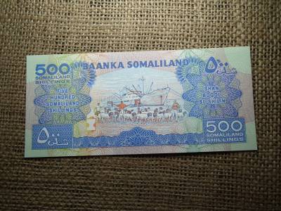 Somaliland 500 shillings 1996 UNC , C1