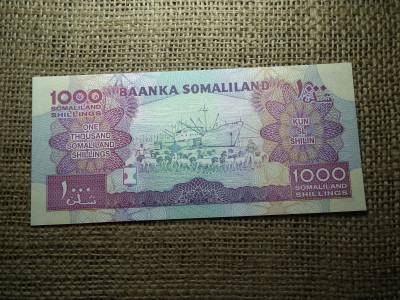 Somaliland 1000 shillings 2011 UNC , C1