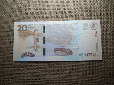Kolumbia 20 pesos 2015 UNC . C1