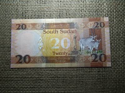 Szudán  20 pounds 2015 UNC , C1