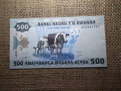 Ruanda 500 francs 2013 UNC , C1