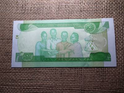 Etiópia 10 birr 2020 UNC , C1