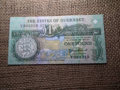 Guernsey 1 pound 1991 - 2016 UNC , C1