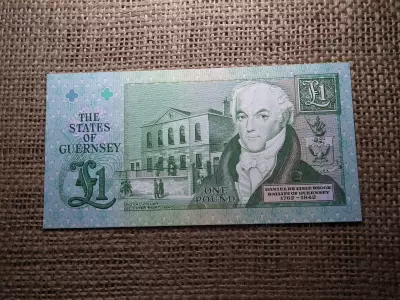 Guernsey 1 pound 1991 - 2016 UNC , C1