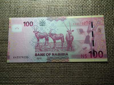 Namíbia 100 dollars 2012 XF , C1
