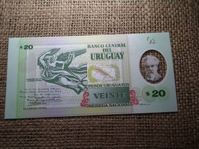 Uruguay 20 pesos 2020 UNC , C1