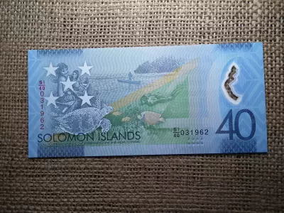 Salamon Szigetek 40 dollars 2018 UNC , C1