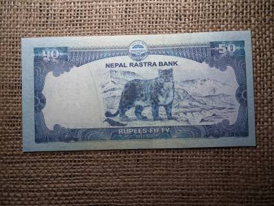 Nepál 50 rupees 2015 UNC , C1
