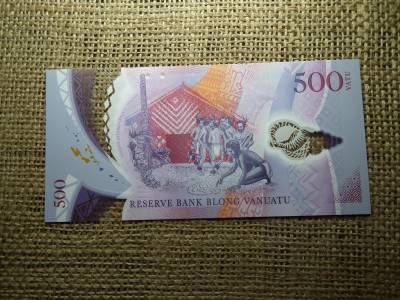 Vanuatu 500 vatu 2017 UNC , C1