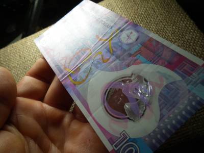 Hong Kong 10 dollars 2007 VF , C1