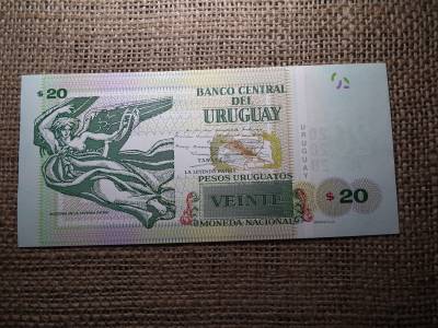 Uruguay 20 pesos 2015 UNC , C1