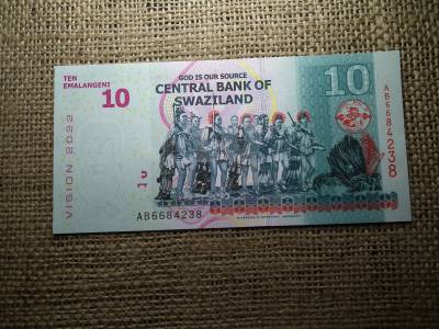 Swaziland 10 emalangeni 2022 ( 2015 ) UNC , C1