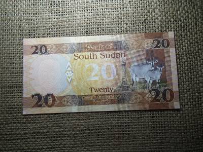 Szudán  20 pounds 2017 UNC , C1