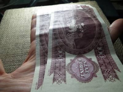 100 forint 1992 , 2 db sorszámkövető 