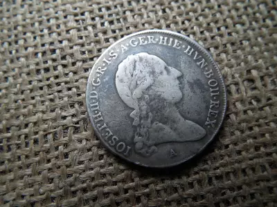 József , ezüst fél tallér 1789 A 