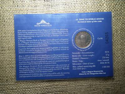 50 Forint 2004 - EU Tagság - első napi veret 