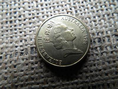 Ausztrália 1 dollár 1986 , dollar , Nemzetközi békeév