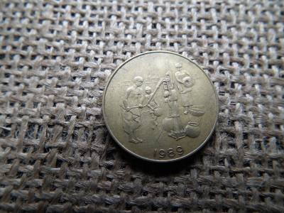10 francs 1985 , frank , CFA FAO 