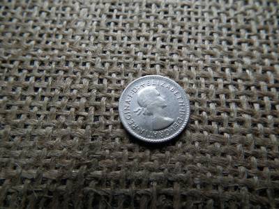 Ezüst 3 pence 1962 
