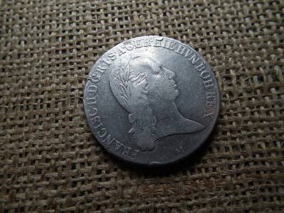 Ferenc , ezüst tallér 1796 M , sérült perem ! Milánó , thaler 