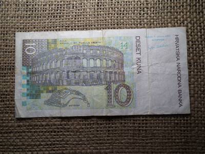 Horvátország 10 kuna 2001 