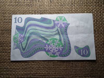 Svédország 10 korona 1983 , kronor 