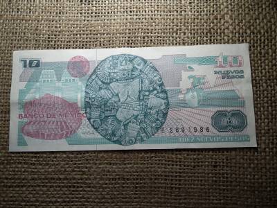 Mexikó 10 pesos 1992 , peso 