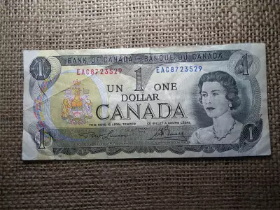 Kanada 1 dollar 1973 , dollár 