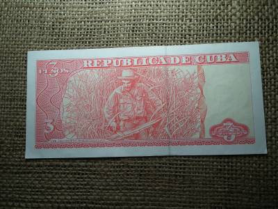 Kuba 3 pesos 2004 , peso , hajtatlan 