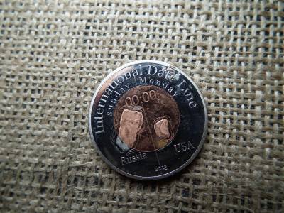 Diomede-szigetek 1 cent 2015 , ritka 