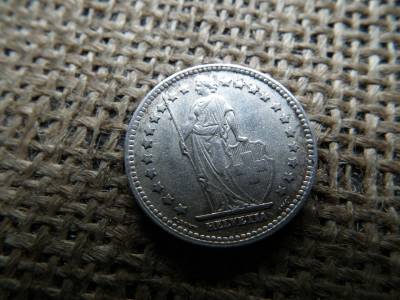 Svájc , ezüst 1 frank 1920 B , franc