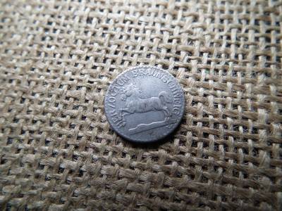 Brunswick szövetségi állam , 5 Pfennigs 1918  - Braunschweig Herzogtum , pfennig 