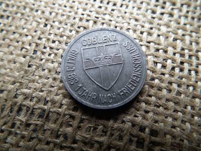 Koblenz városa , 25 Pfennig 1918  - Koblenz