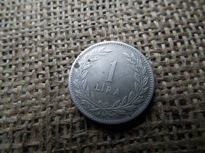 Törökország , ezüst 1 lira 1948 