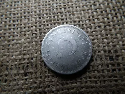 Törökország , ezüst 1 lira 1948 