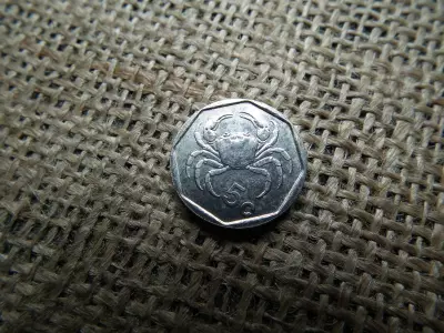 Málta 5 cents 2001 , cent ,   Verdefényes 