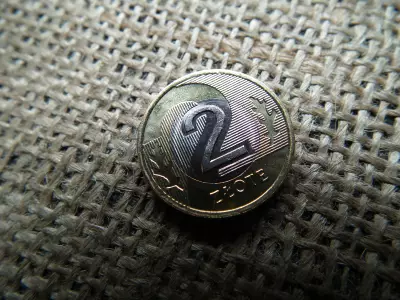 Lengyelország 2 zlotych 1994 , verdefényes 