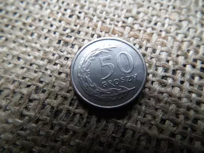 Lengyelország 50 groszy 1991  , verdefényes 