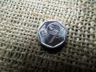 Csehország 20 halieru 1998 , halérú , halierov , verdefényes 