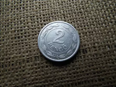 2 pengő 1941 , ritka , hullámos talpú , nagyon szép ! 