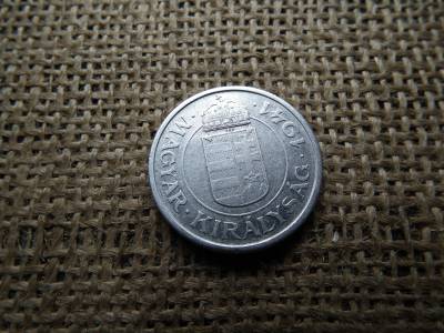 2 pengő 1941 , ritka , hullámos talpú , nagyon szép ! 