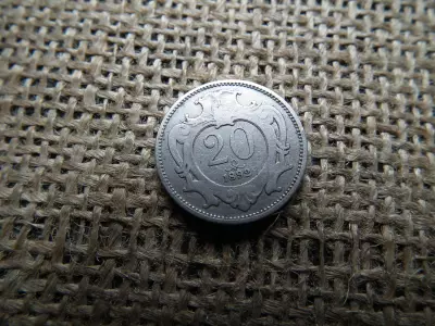 20 heller 1892 , ritka 
